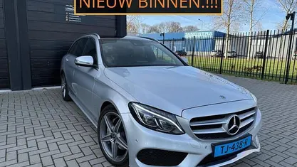 Occasion Mercedes C220 AMG line 170 PK (125 kW) 2017 Grijs Stationwagen