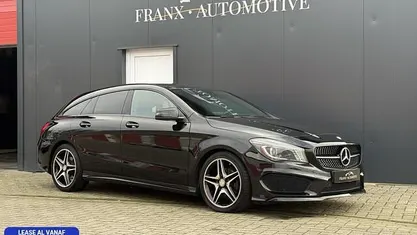 Zwart Occasion 2015 Mercedes CLA180 Shooting Brake Prestige Stationwagen | € 15.450 (Super prijs)