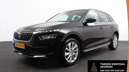 Zwart Gebruikt 2021 Skoda Kamiq Style SUV | € 18.990 (Eerlijke prijs)