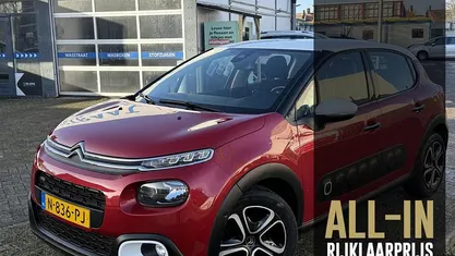 Rood Gebruikt 2017 Citroën C3 PureTech Hatchback | € 10.750 (Eerlijke prijs)