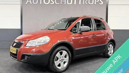 Rood (metallic) Gebruikt 2008 Fiat Sedici Dynamic SUV | € 2.999 (Goede deal)