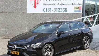 Zwart Occasion 2019 Mercedes CLA180 Shooting Brake AMG Stationwagen | € 28.500 (Eerlijke prijs)