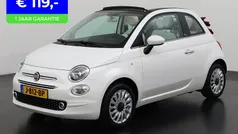Wit Gebruikt 2019 Fiat 500C Lounge Cabriolet | € 8.945 (Super prijs)