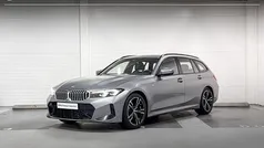 Skyscraper grey metallic (grijs metallic) Gebruikt 2024 BMW 318 M Sport Stationwagen | € 43.900 (Goede deal)
