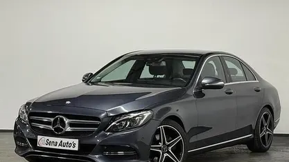 Grijs Occasion 2015 Mercedes C220 Ambition Sedan | € 13.995 (Eerlijke prijs)