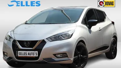 Grijs, metallic lak Occasion 2020 Nissan Micra N-TEC Hatchback | € 11.895 (Goede deal)