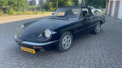 Zwart Gebruikt 1989 Alfa Romeo Spider Cabriolet | € 6.750