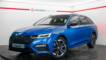 Occasion Skoda Octavia RS 245 PK (180 kW) 2022 Blauw Stationwagen