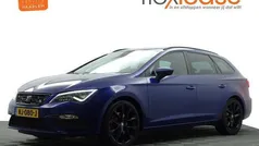 Blauw, metallic lak Gebruikt 2017 Seat Leon ST FR Stationwagen | € 16.900 (Eerlijke prijs)