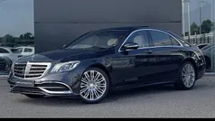 Blauw, metallic lak Gebruikt 2018 Mercedes S350 AMG line Sedan | € 54.750 (Eerlijke prijs)