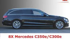 Zwart, metallic lak Gebruikt 2016 Mercedes C350 Avantgarde Stationwagen | € 18.900 (Eerlijke prijs)