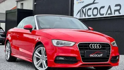 Occasion Audi A3 Cabriolet S-Line 2014 Rood Cabriolet