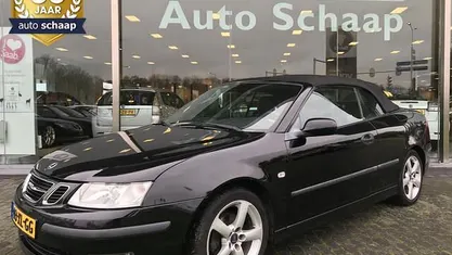 Zwart Gebruikt 2004 Saab 9-3 Cabriolet Vector Cabriolet | € 9.500 (Eerlijke prijs)