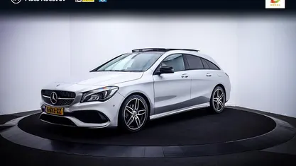 Grijs Gebruikt 2018 Mercedes CLA180 Shooting Brake AMG line Stationwagen | € 21.225 (Eerlijke prijs)