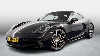 Occasion Porsche 718 Cayman 300 PK (220 kW) 2018 Zwart Coupé