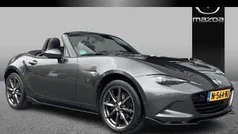 Machine gray metallic (46g) Gebruikt 2018 Mazda MX5 Cabriolet | € 27.895 (Eerlijke prijs)