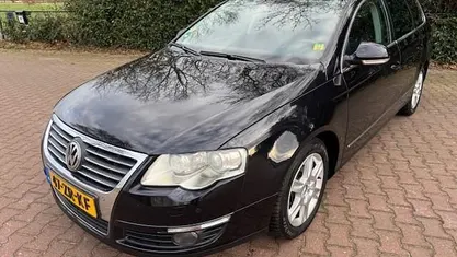 Zwart Gebruikt 2008 VW Passat Highline Stationwagen | € 2.600 (Eerlijke prijs)