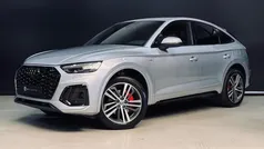 Zilver, metallic lak Gebruikt 2021 Audi Q5 Sportback S-Line SUV | € 45.750 (Eerlijke prijs)