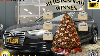 Zwart Gebruikt 2018 Audi A4 Sport Stationwagen | € 16.945 (Eerlijke prijs)