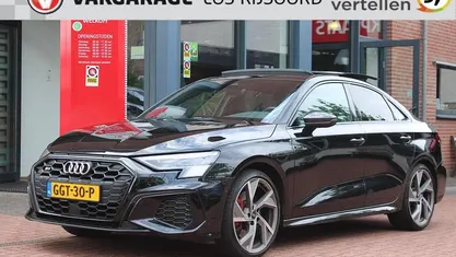 Zwart Gebruikt 2021 Audi S3 Comfort Sedan | € 43.695 (Eerlijke prijs)