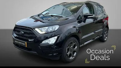 Zwart Occasion 2019 Ford Ecosport ST-Line SUV | € 12.945 (Eerlijke prijs)