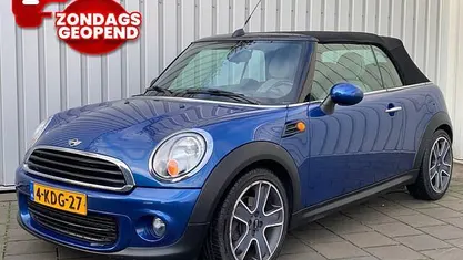 Blauw Occasion 2013 Mini One Cabriolet Cabriolet | € 7.945 (Eerlijke prijs)