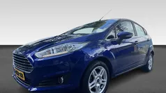 Blauw Gebruikt 2015 Ford Fiesta Titanium Hatchback | € 9.425 (Eerlijke prijs)
