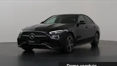 Zwart Gebruikt 2025 Mercedes C300 AMG line Sedan | € 54.950 (Super prijs)