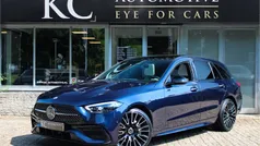 Blauw Gebruikt 2022 Mercedes C300 AMG Stationwagen | € 38.945 (Eerlijke prijs)