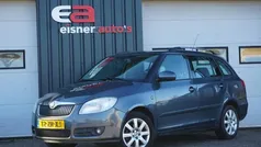Grijs, metallic lak Gebruikt 2008 Skoda Fabia Ambiente Stationwagen | € 3.949 (Eerlijke prijs)