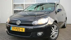 Zwart Gebruikt 2011 VW Golf VI Highline Stationwagen | € 4.400 (Super prijs)