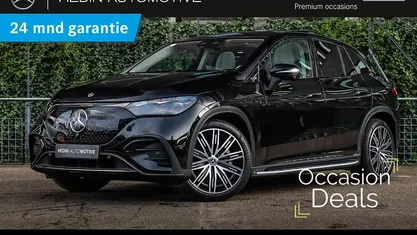 Zwart Occasion 2024 Mercedes EQE350 AMG line SUV | € 76.900 (Eerlijke prijs)