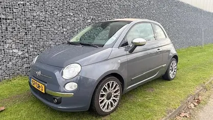 Grijs Occasion 2012 Fiat 500C Lounge Cabriolet | € 8.195 (Eerlijke prijs)