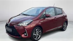 Rood Gebruikt 2018 Toyota Yaris Hybrid Premium Hatchback | € 18.949 (Eerlijke prijs)