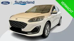 Wit Gebruikt 2021 Ford Kuga Vignale SUV | € 28.695 (Eerlijke prijs)