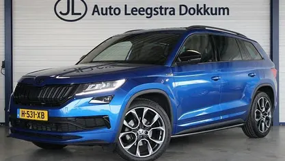Blauw (metallic) Occasion 2020 Skoda Kodiaq Business Line SUV | € 34.950 (Eerlijke prijs)