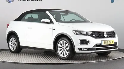 Wit Gebruikt 2021 VW T-Roc Cabriolet R-line Cabriolet | € 26.990 (Goede deal)