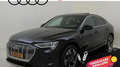 Zwart Gebruikt 2022 Audi e-tron Sportback Basis SUV | € 43.950 (Eerlijke prijs)