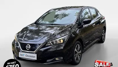 Occasion Nissan Leaf Acenta 160 kW (218 PK) 2019 Zwart Hatchback