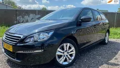 Zwart Gebruikt 2015 Peugeot 308 Stationwagen | € 7.499 (Eerlijke prijs)