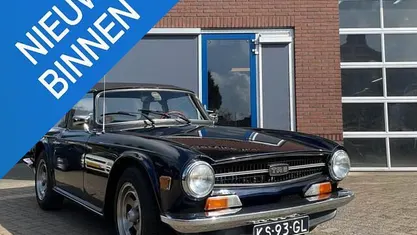 Blauw Gebruikt 1974 Triumph TR6 Cabriolet | € 23.500