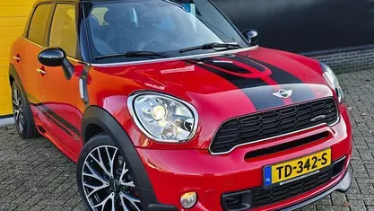 Rood (metallic) Occasion 2013 Mini John Cooper Works Countryman Chili SUV | € 14.650 (Super prijs)