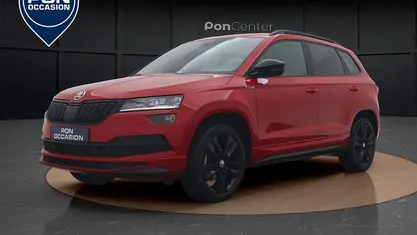 Rood Gebruikt 2020 Skoda Karoq SportLine SUV | € 24.450 (Eerlijke prijs)