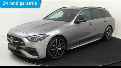 Grijs Gebruikt 2021 Mercedes C220 AMG line Stationwagen | € 32.945 (Eerlijke prijs)
