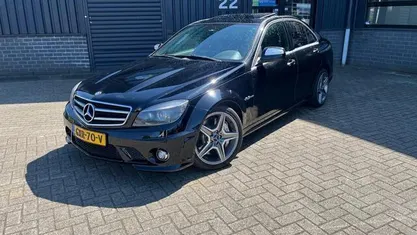 Zwart Occasion 2008 Mercedes C63 AMG AMG Sedan | € 27.999 (Eerlijke prijs)