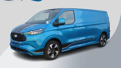 Nieuw Ford Transit Custom Sport 232 PK (170 kW) 2025 Blauw Van