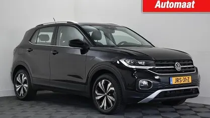 Zwart Gebruikt 2021 VW T-Cross Style SUV | € 24.750 (Eerlijke prijs)