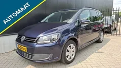 Blauw, metallic lak Gebruikt 2011 VW Touran Comfortline MPV | € 10.499 (Eerlijke prijs)
