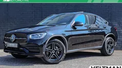 Zwart Gebruikt 2022 Mercedes GLC300 AMG line Coupé | € 48.795 (Super prijs)