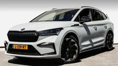 Wit Gebruikt 2021 Skoda Enyaq iV SportLine SUV | € 25.940 (Eerlijke prijs)